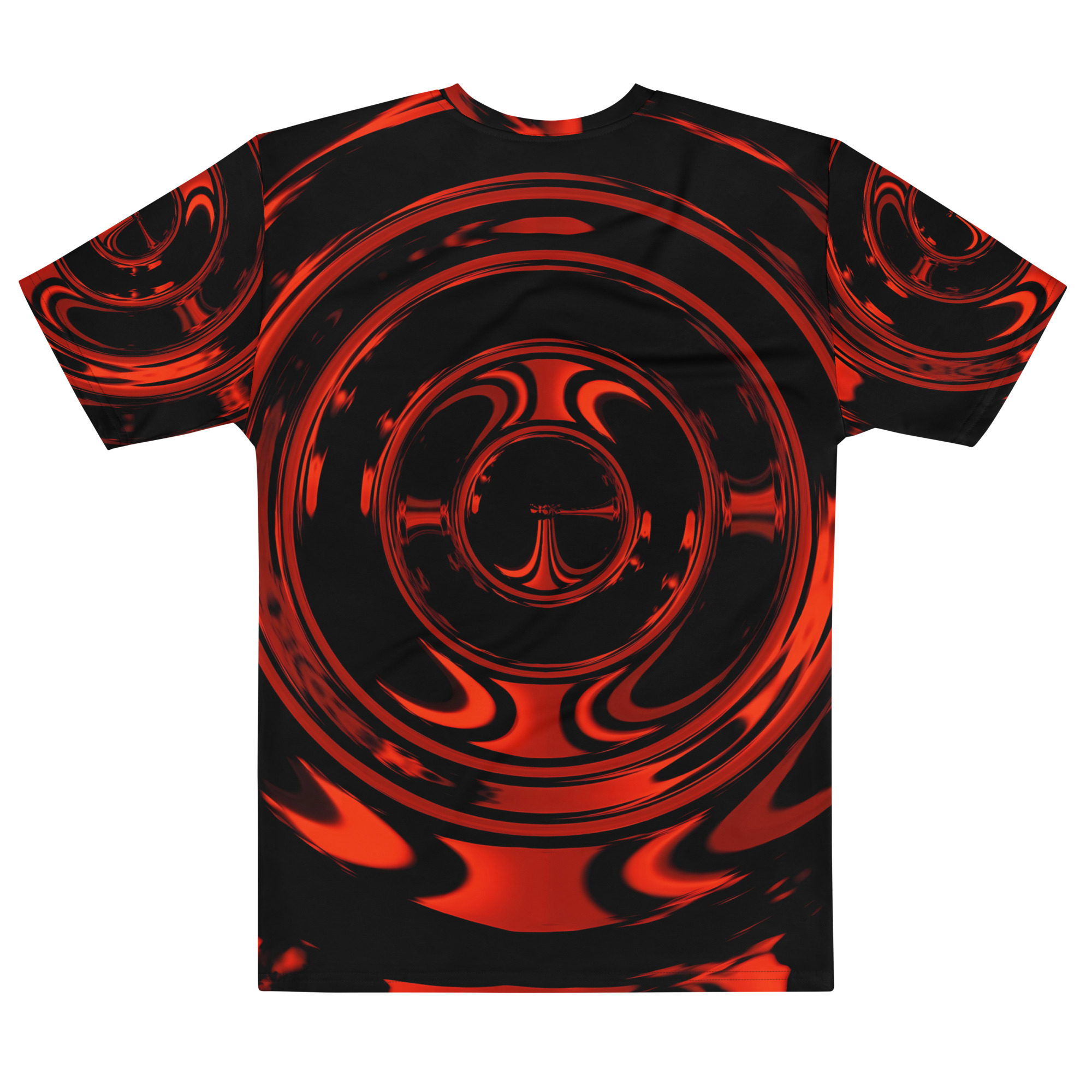 LIGHTS OUT - All-Over Print Crew Neck T-Shirt