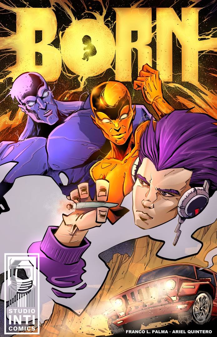 BORN COMIC COVER